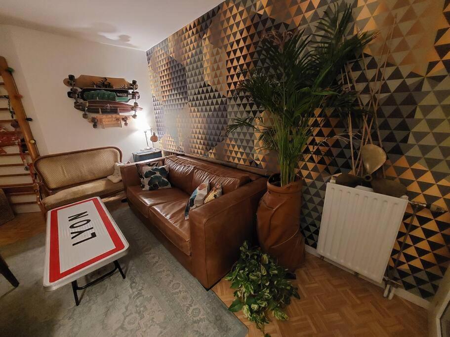 Le Cosy-Chic - T3 Balneo A Villeurbanne / Lyon Ngoại thất bức ảnh